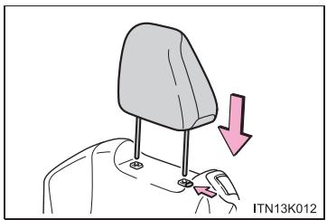 Scion tC 2 (2014) - Installation des appuis-tete - 1