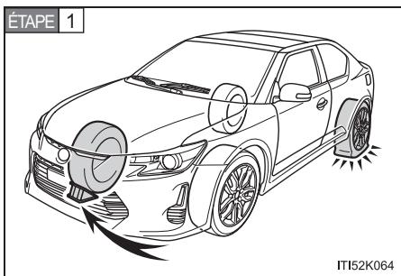 Scion tC 2 (2014) - Remplacement d'un pneu creve - 1