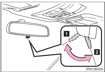 Scion tC 2 (2014) - Fonction antireflet - 1