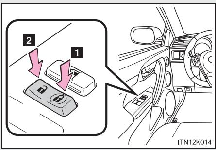 Scion tC 2 (2014) - Contacteur de verrouillage des portières - 1