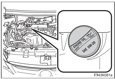 Scion tC 2 (2014) - Ajout d'huile moteur - 1