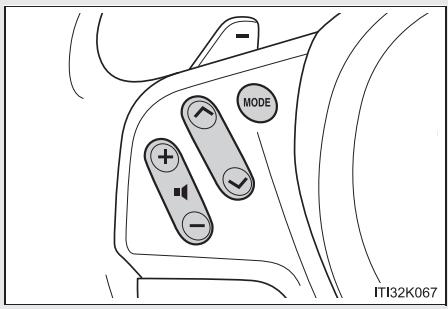 Scion tC 2 (2014) - Utilisation des contacteurs audio au volant - 1