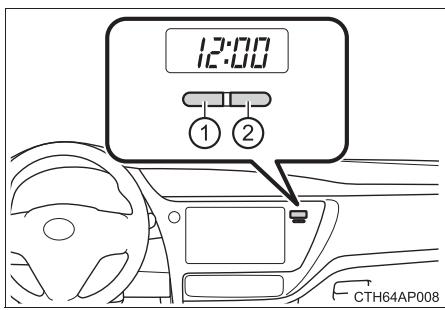 TOYOTA Auris 2 (2015-2018) - Montre - 1