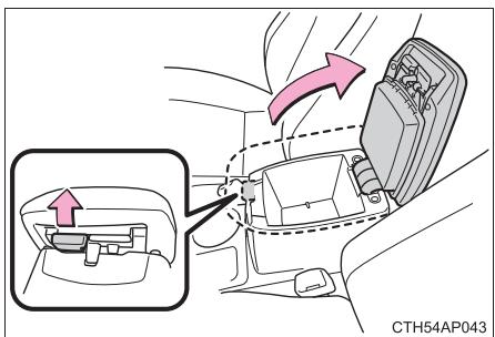 TOYOTA Auris 2 (2015-2018) - Rangement de console - 1