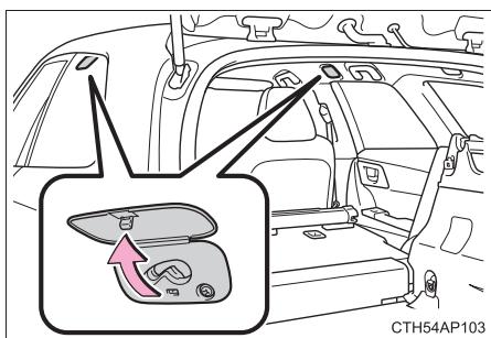 TOYOTA Auris 2 (2015-2018) - Utilisation du filet de séparation - 2