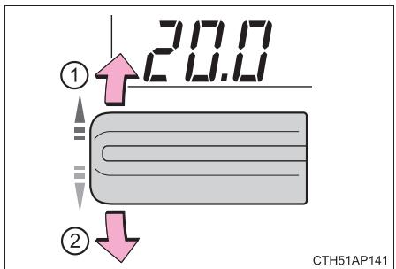 TOYOTA Auris 2 (2015-2018) - Commandes de climatisation - 2
