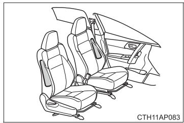 TOYOTA Auris 2 (2015-2018) - Conditions de déploiement des airbags SRS (airbags latéraux et rideaux SRS) - 9