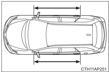 TOYOTA Auris 2 (2015-2018) - Conditions de déploiement des airbags SRS (airbags latéraux et rideaux SRS) - 7