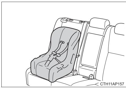 TOYOTA Auris 2 (2015-2018) - Face à la route—siège enfant - 1