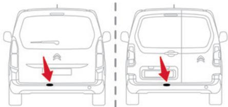 CITROEN Berlingo 3 (2018-2023) - Sortir la roue de secours du panier - 1