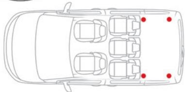 CITROEN Berlingo 3 (2018-2023) - Anneaux d'arrimage - 5
