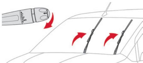 CITROEN Berlingo 3 (2018-2023) - Position particulière des essuie-vitres avant - 1