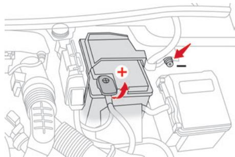 CITROEN Berlingo 3 (2018-2023) - Accès à la batterie - 1