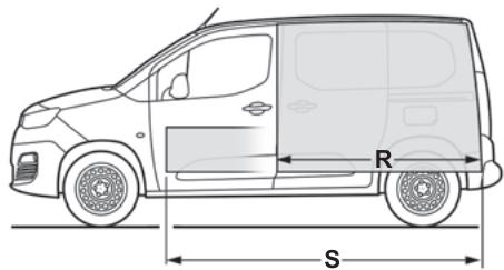 CITROEN Berlingo 3 (2018-2023) - Dimensions (en mm) - 12