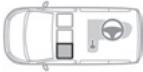 CITROEN Berlingo 3 (2018-2023) - Emplacement des sièges enfants attachés avec la ceinture de sécurité - 4