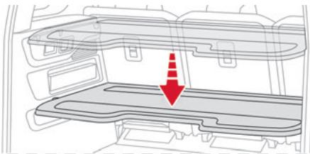 CITROEN Berlingo 3 (2018-2023) - Tablette cache-bagages 2 positions (amovible) - 3