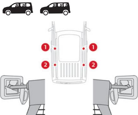CITROEN Berlingo 3 (2018-2023) - Filet de retenue de charge haute - 1