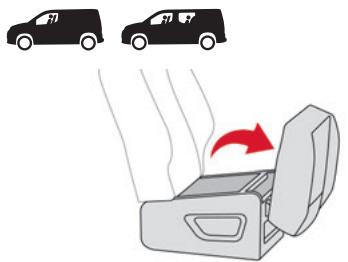 CITROEN Berlingo 3 (2018-2023) - Démonter l'accoudoir - 3