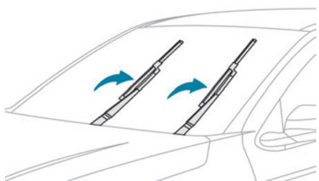 PEUGEOT 301 Phase 2 (2016) - Position particulière des essuie-vitres avant - 1