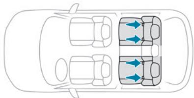 PEUGEOT 301 Phase 2 (2016) - Fixations "ISOFIX" - 1