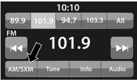 JEEP Gladiator (2021) - Mode Radio satellite SiriusXMMD - selon l'equipement - 1