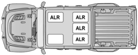 JEEP Gladiator (2021) - Enrouleur à blocage automatique commutable (EBA) - 1
