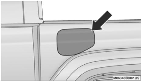 JEEP Gladiator (2021) - BOUCHON DU RÉSERVOIR DE CARBURANT - 1