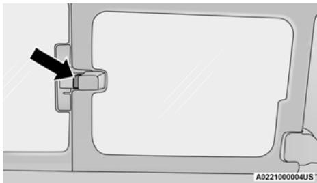 JEEP Gladiator (2021) - LUNETTE COULISSANTE À COMMANDENMANUELLLE - SELON L'ÉQUIPEMENT - 1