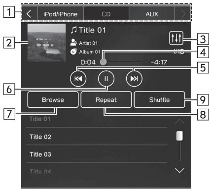SUBARU WRX (2021) - Écran de commande - 1