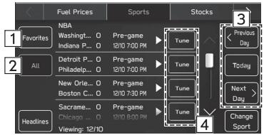 SUBARU WRX (2021) - AFFICHAGE DES ACTUALITS SPORTIVES - 2