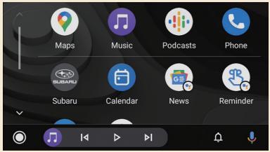 SUBARU WRX (2021) - Android Auto - 1