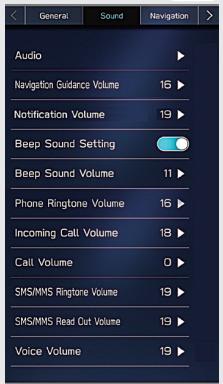 SUBARU WRX (2021) - ÉCRAN de paramètres - 2