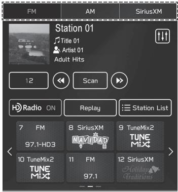 SUBARU WRX (2021) - SELECTION D'UNE SOURCE AUDIO - 1