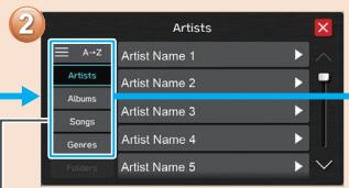 SUBARU WRX (2021) - >> Sélectionné le mode de lecture. - 1