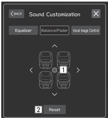 SUBARU WRX (2021) - Reglez sur la position souhaitee. - 1
