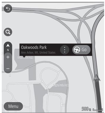 SUBARU WRX (2021) - MENU CONTEXTUEL D'EMPLACEMENT - 1