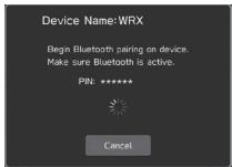 SUBARU WRX (2021) - AVERTISSEMENT - 1