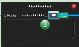SUBARU WRX (2021) - - Procedure à suivir: Passer des appeals à partir du répertoire téléphonique - - 11