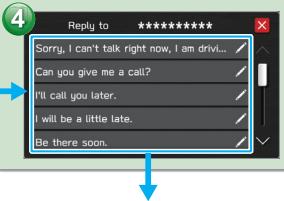 SUBARU WRX (2021) - - Procedure à suivir: Passer des appeals à partir du répertoire téléphonique - - 12