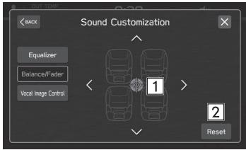 SUBARU WRX (2021) - Reglez sur la position souhaitee. - 2