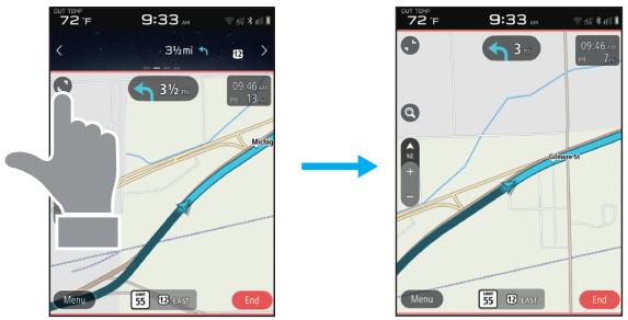 SUBARU WRX (2021) - Écran de carte expansible* - 1