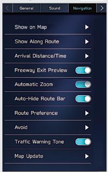SUBARU WRX (2021) - ÉCRAN de paramètres - 4