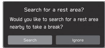 SUBARU WRX (2021) - Notification de pause régulière - 1