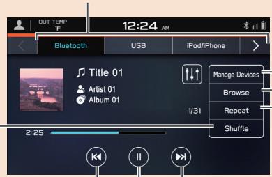SUBARU WRX (2021) - ÉCRAN DE medias - 1