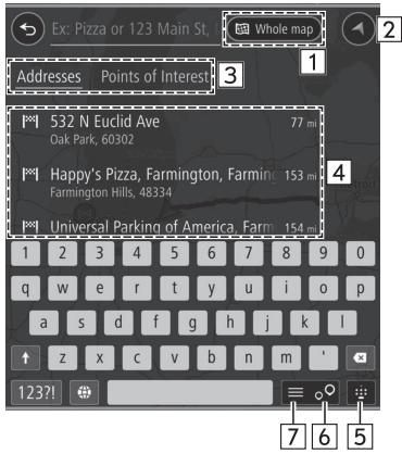 SUBARU WRX (2021) - ECRAN DE RECHERCHE - 1