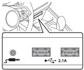 SUBARU WRX (2021) - Branchez un périphérique. - 1