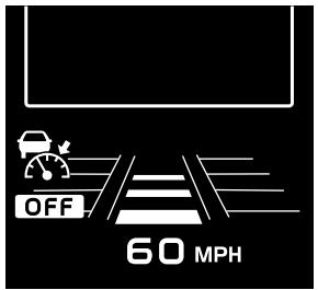 SUBARU Crosstrek (2016) - - Annulation automatique par le système - 1