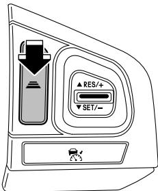 SUBARU Crosstrek (2016) - ■ Modification de la distance de sécurité par rapport au vehicule situé devant - 1