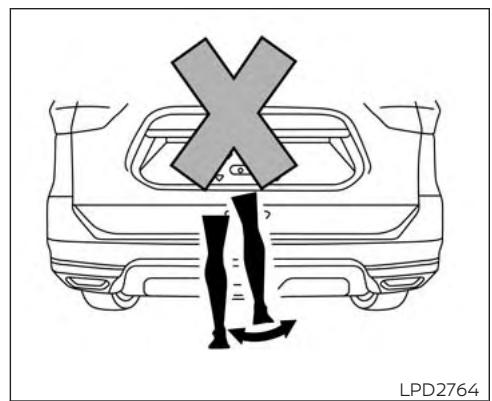 NISSAN Murano (2019) - Zone d'activation - 2