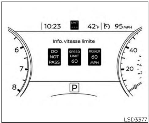 NISSAN Murano (2019) - AVERTISSEMENT - 1